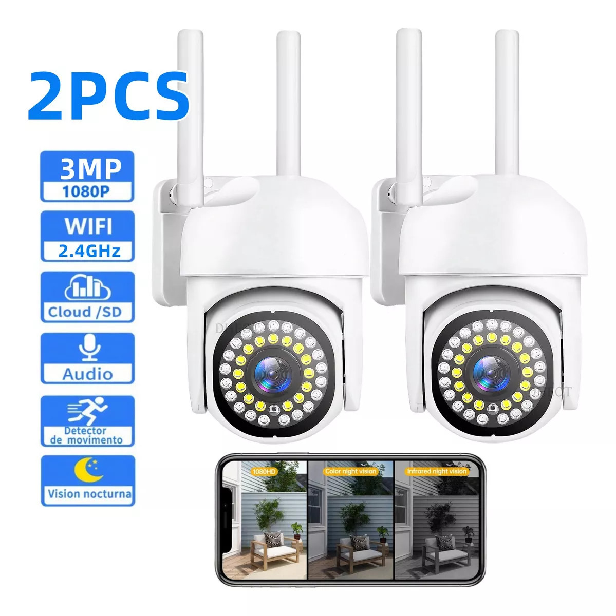 Cámara De Seguridad Dheot GQ26